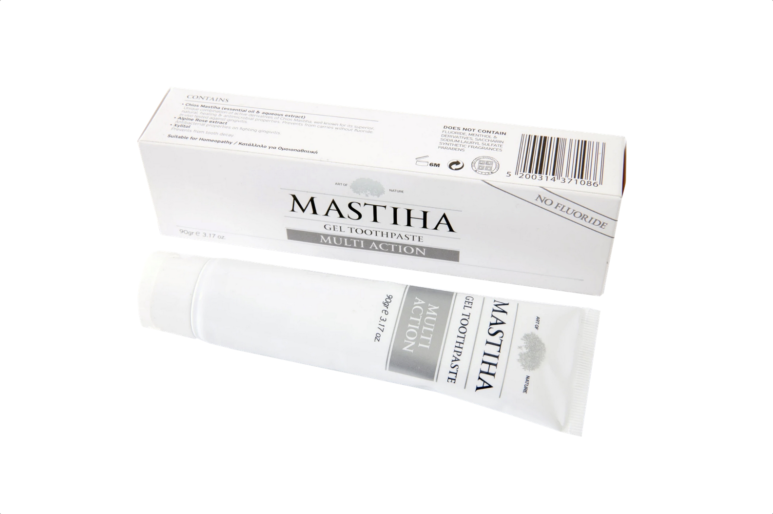 Mediterra s.a., Mastiha gel multiaction - zubná pasta s mastichovým olejom, 90g