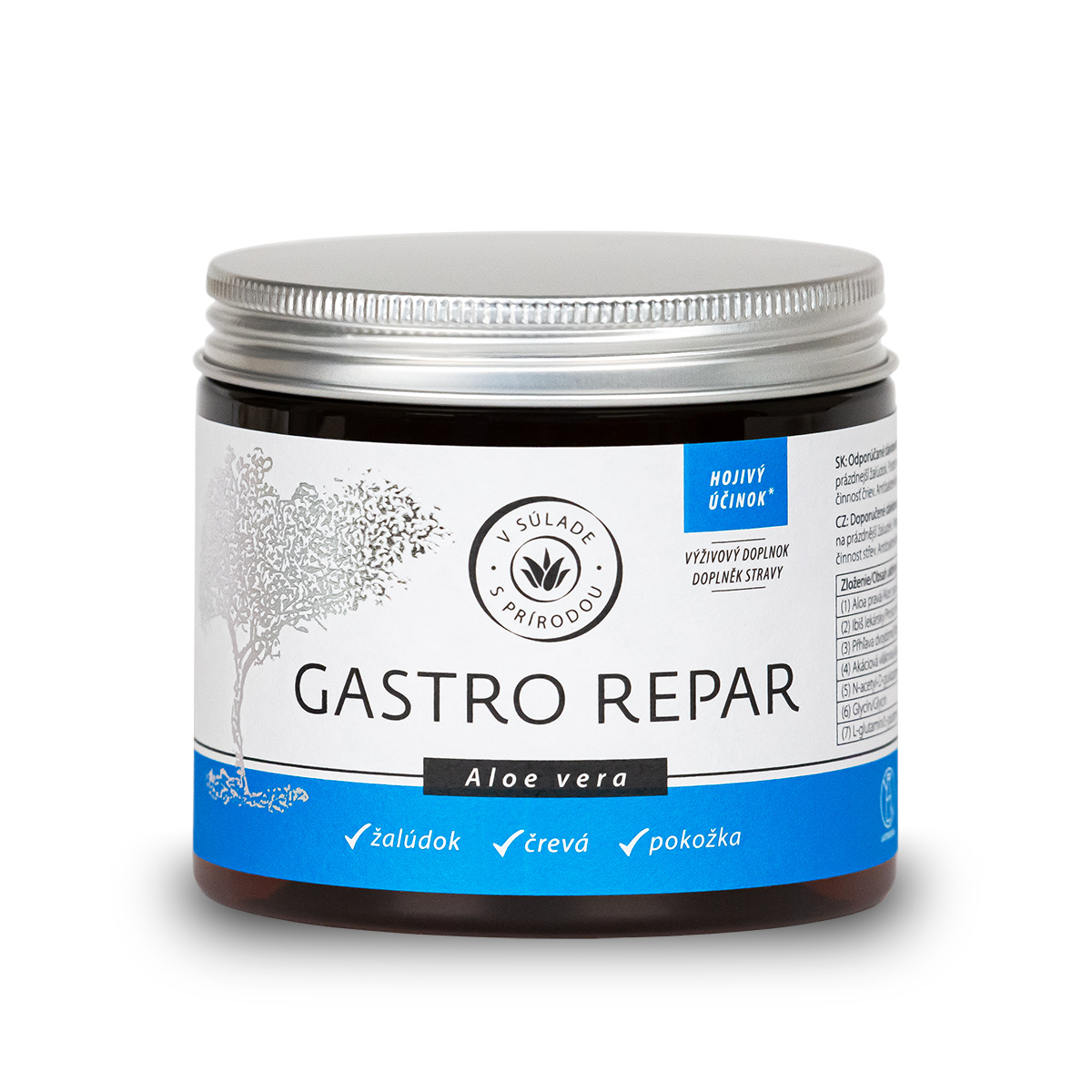 gastro repar - aloe vera: zdravý žalúdok a črevá