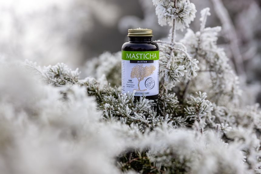 masticha active outdoor, prírodné antibiotikum masticha